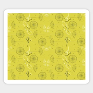 Wild Grass Pattern Sticker